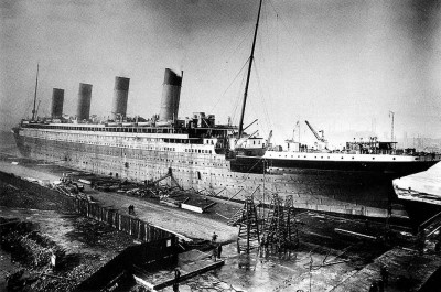 RMS Titanic's construction, Docking bay in Southampton 